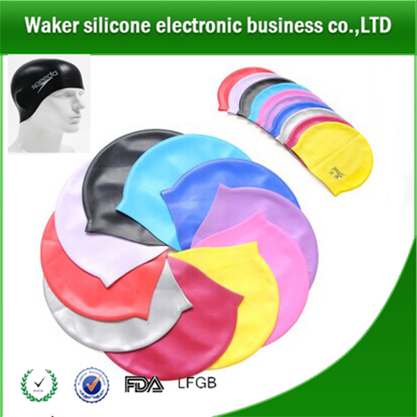 Горячая Распродажа лета 2017, крутая силиконовая шапочка для плавания