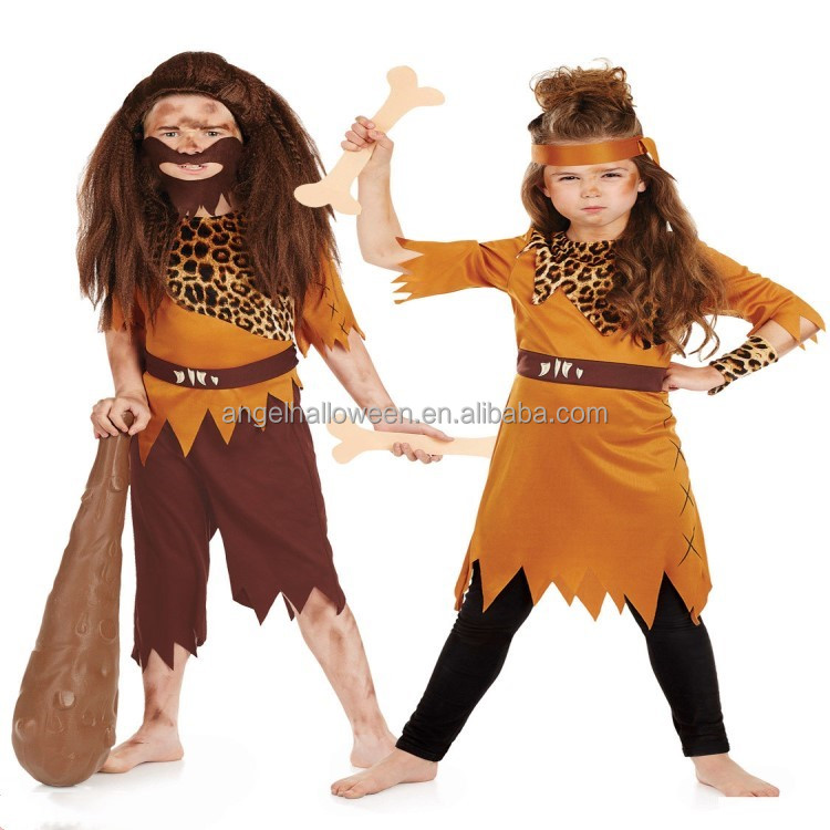 Inflatable Caveman Club The Flintstones Fancy Dress Cavegirl Cave Man Costume Ac