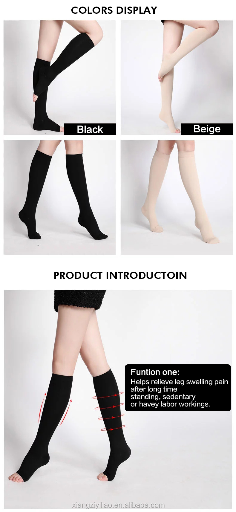 レッグウェア Bonvolant GraduatedCompressionHighSocks bonvolant-compression-socks-1.jpg