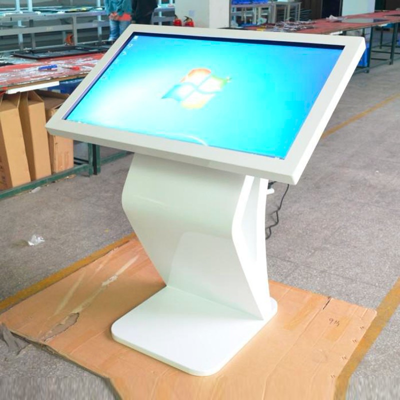 43 Inch K Shape LCD Multi Touch Screen Digital Advertising Machine