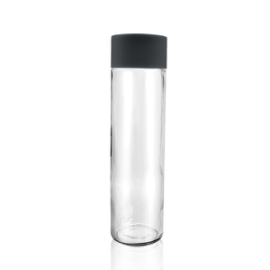 Best-selling reusable recycled 500ml glass water bottle