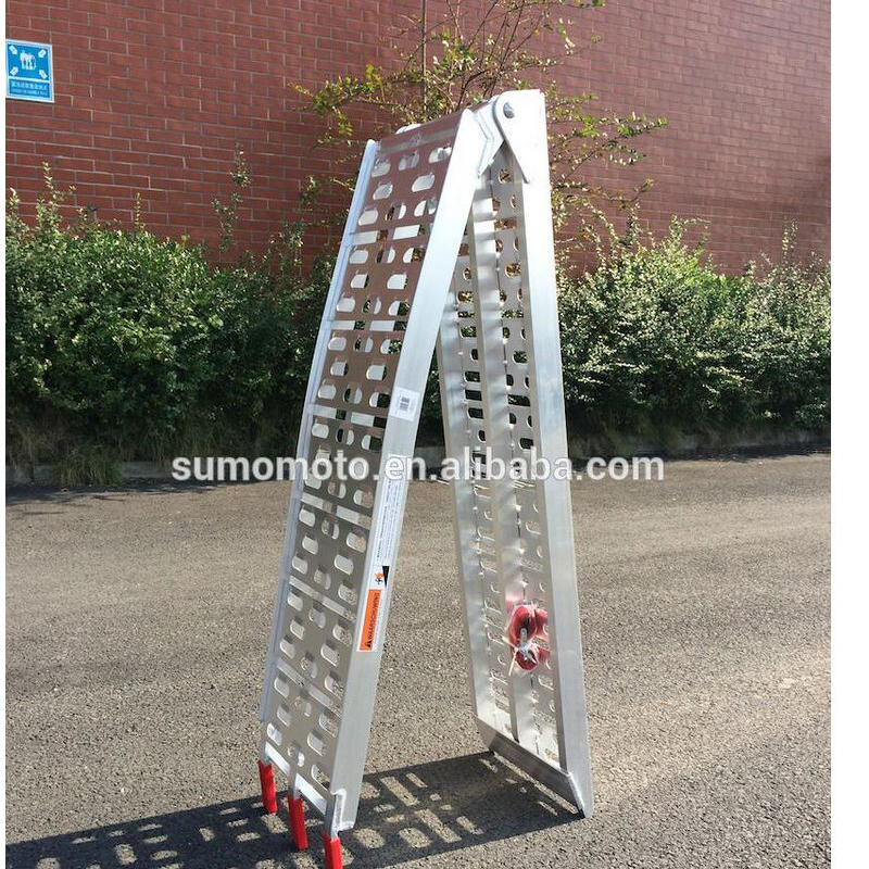 Легкий алюминиевый рампа загрузки мотоцикла