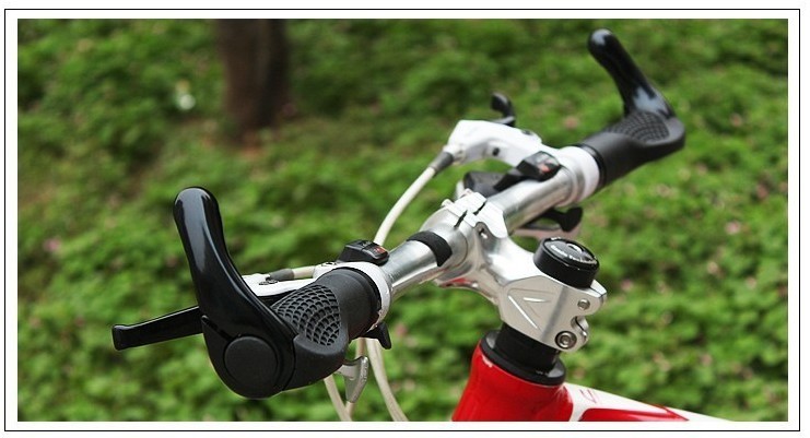 自行车配件自行车小部件小车把把手牛角设置把手户外骑行的把柄