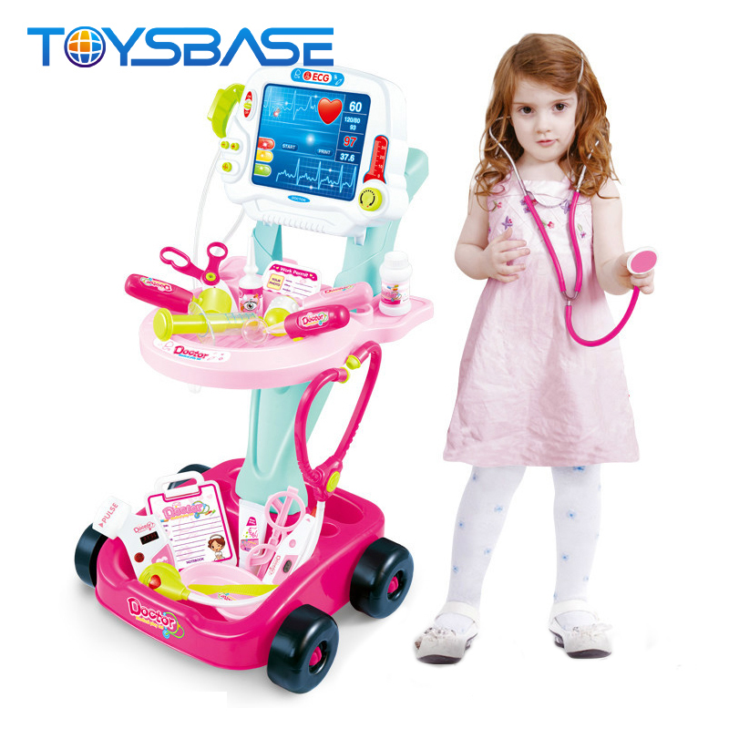 ЭКГ комплект корзину ролевые игры Медицинские Аптечки игрушки