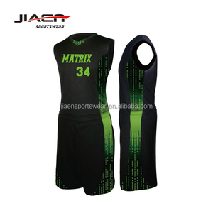 black and green basketball jersey