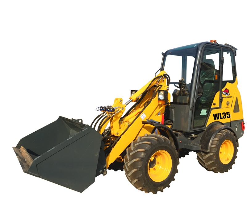 新800千克紧凑型抓斗迷你轮式装载机 wl25 - buy compact loader
