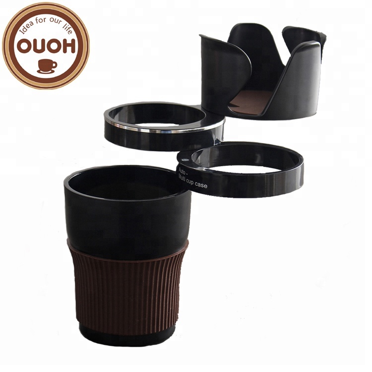 Лучшая продажа пластиковый портативный многофункциональный автомобильный держатель для чашки Органайзер