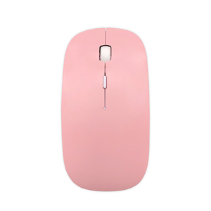 Color : Pink XIAMEND 2.4G Ultra-Thin Mute Wireless Computer Mouse for Laptop PC Computer