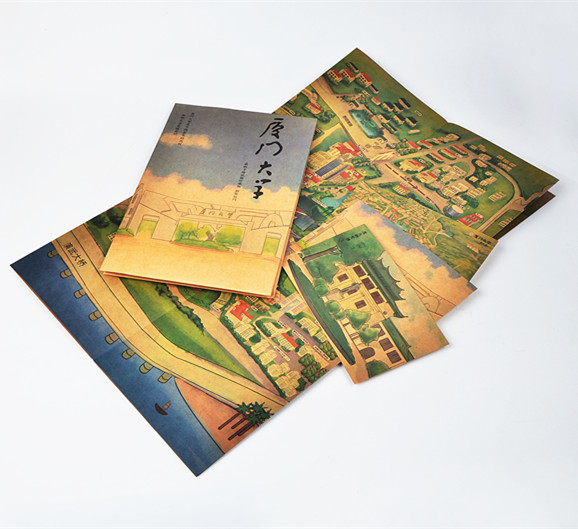 Крафт-бумага карта проезда