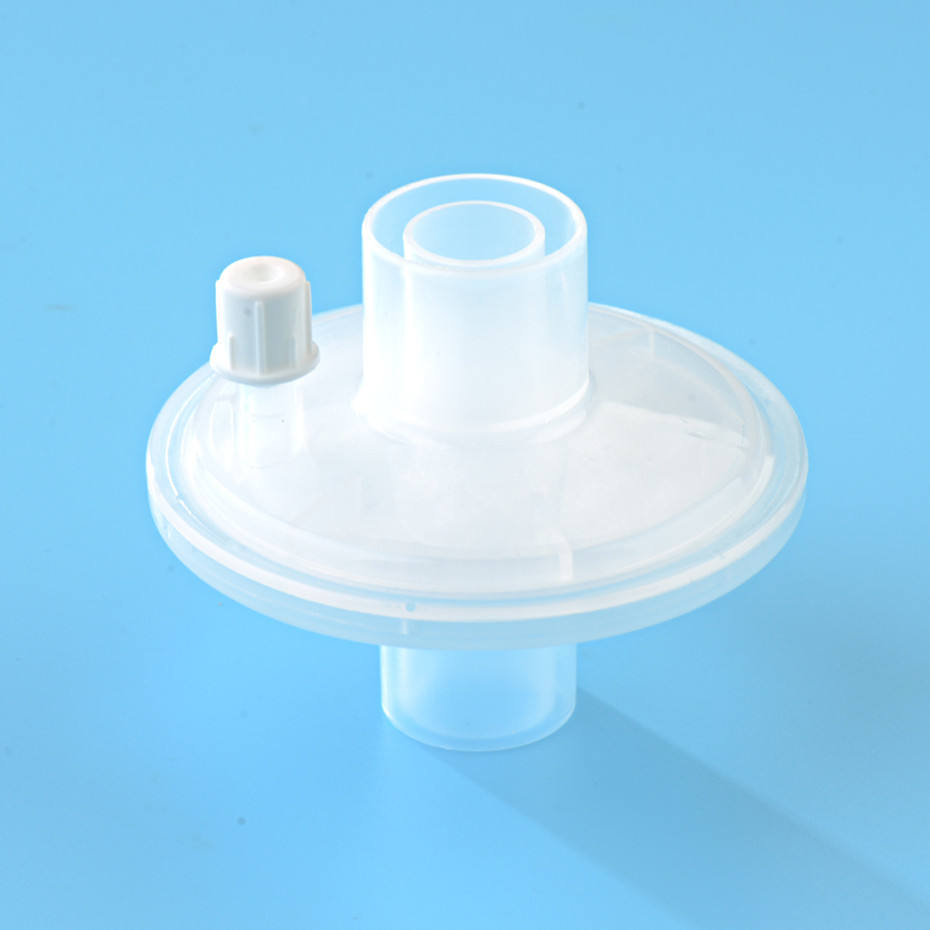 фильтр бактериально-вирусный с замком луер. фильтр бактериально-вирусный для ивл. фильтр вдоха бактериальный многоразовый для аппаратов ивл npb-740/760/840. вирусный фильтр. фильтр дыхательный бактериально-вирусный, прямой коннектор, mederen.