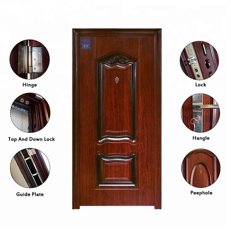Fireproof Bulletproof Security Armored Door for Kenya Market(SD-VN-01)