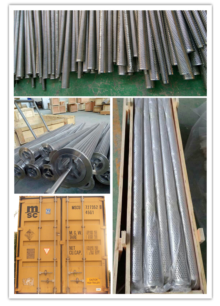 2019 Stainless steel 304 5 inch Drill pipe screens/Drill pipe filters