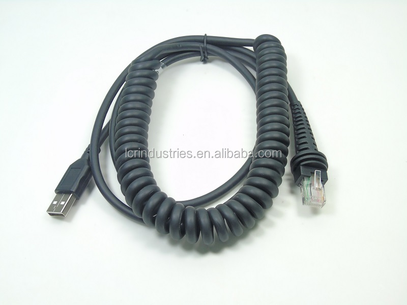 DB9 RJ45 RS232バーコードスキャナーケーブルHoneywell Mk7120 MS7120