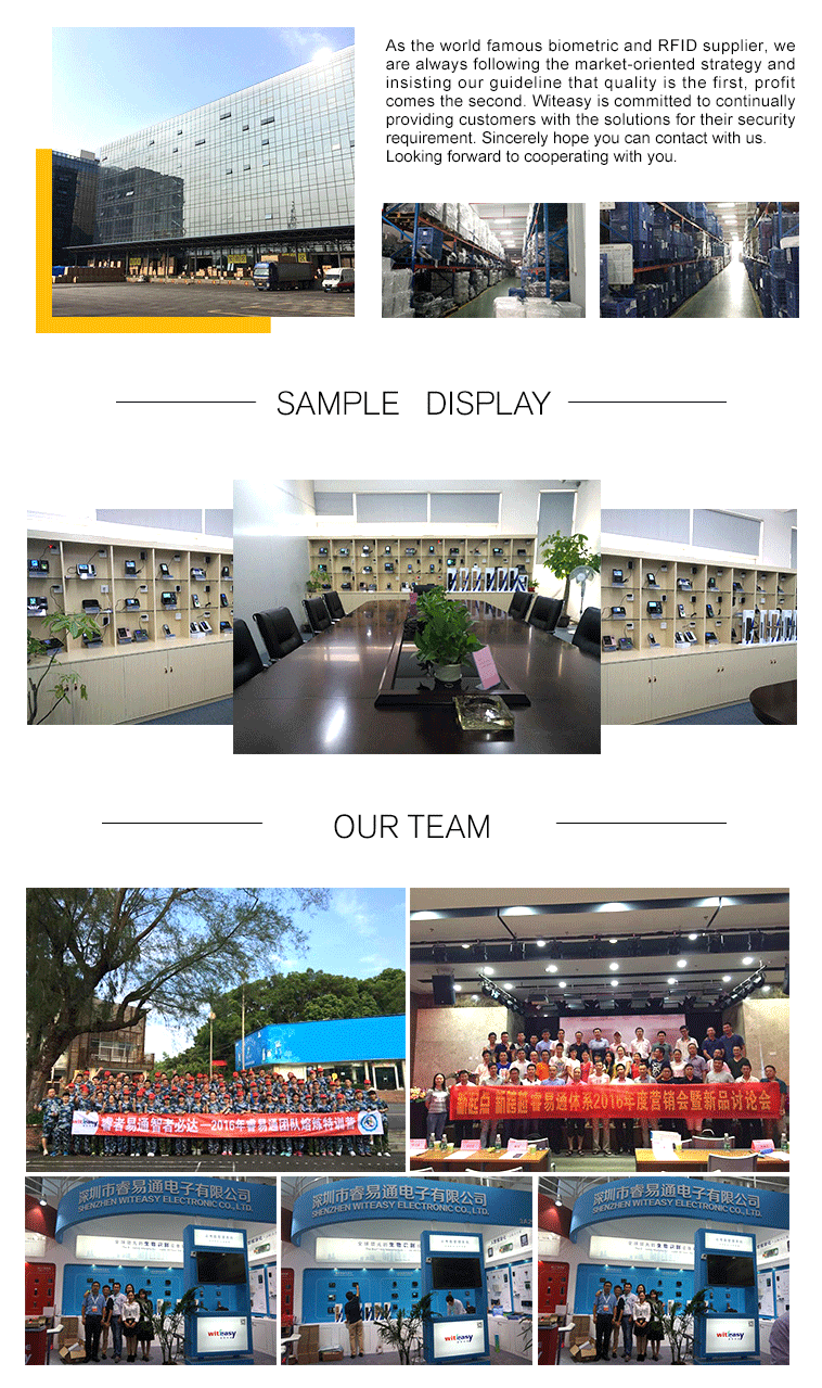 Fingerprint recognition touch keypad check in and check out biometric access co<i></i>ntrol products
