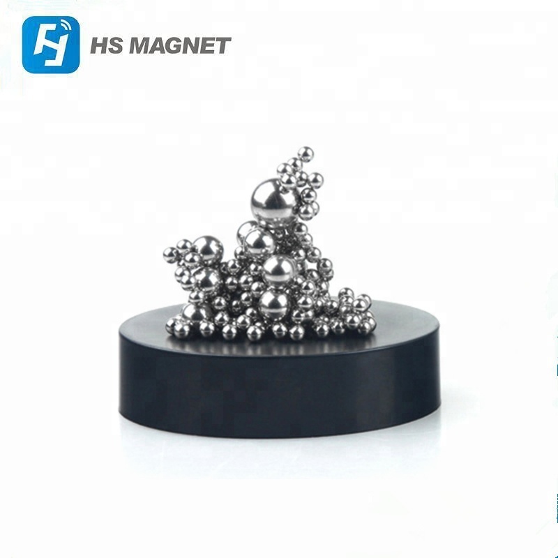 Красочная Магнитная скульптура, Настольная игрушка с металлическим зажимом для развития интеллекта