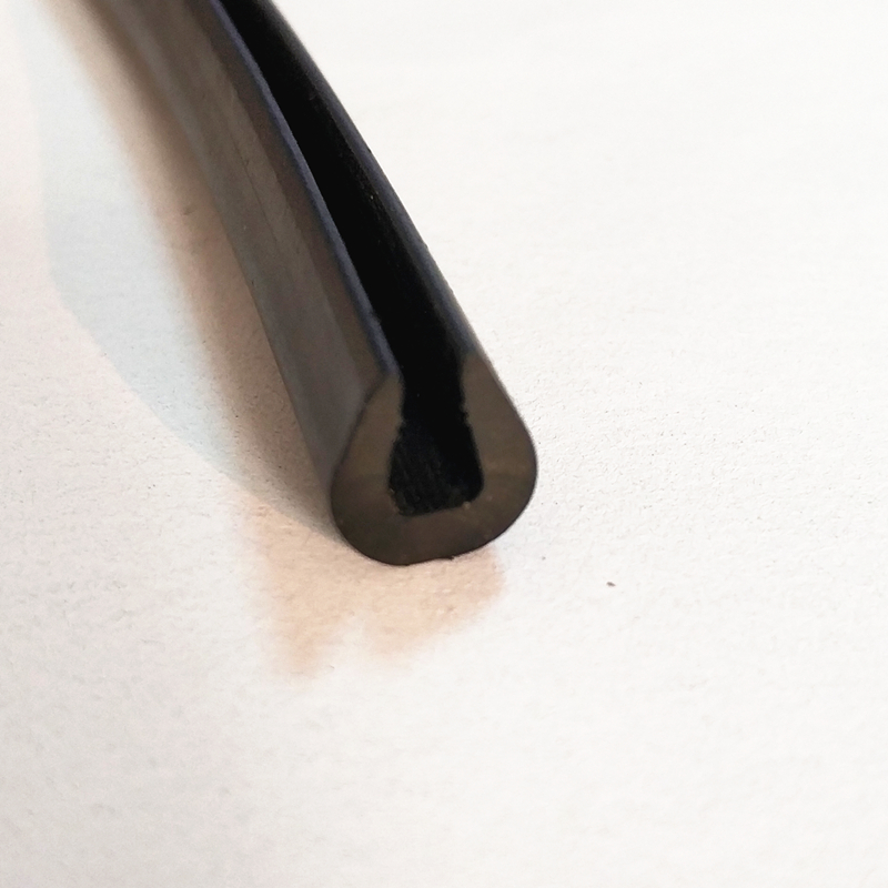 U Shaped Rubber Extrusion Weatherstrip Edge Trim For Sheet Metal Rubber Extrusion Weatherstrip Edge Trim