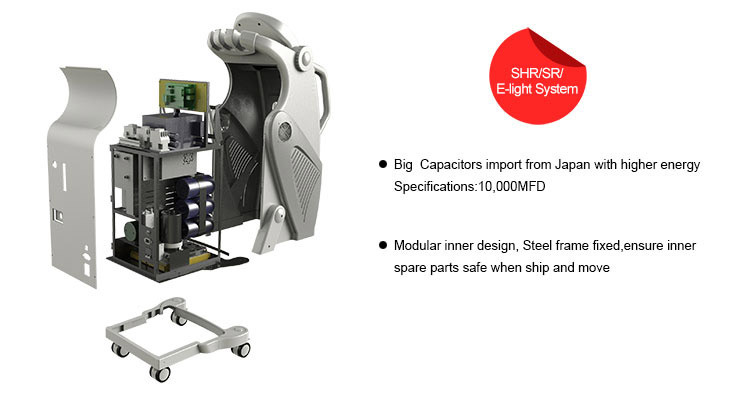 KES TUV Medical CE approved shr rf ipl/shr elight ipl hair removal/ipl opt shr hair removal machine