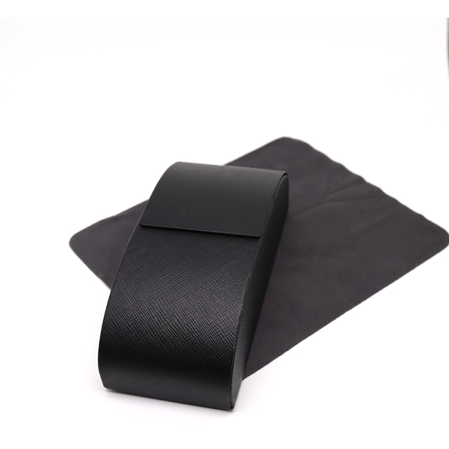 Flip Top caso espetáculo Caixa de Vidros de Alumínio Com Fecho Magnético PU