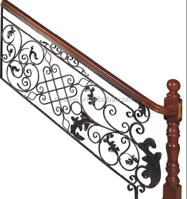 Панели из кованого железа для лестничных перил/металлическая лестница/перила для лестницы