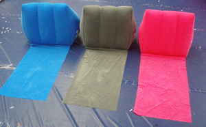 Pvc Inflatable Beach Mat With Back Support Pvc Inflatable Beach