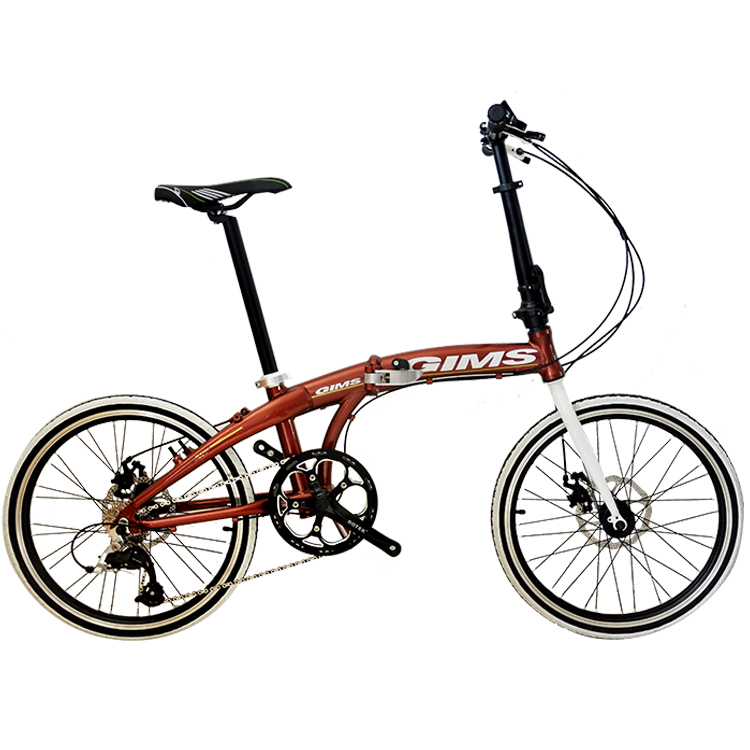 軽量でコンパクトなダブルディスクブレーキ折りたたみ自転車/ミニ