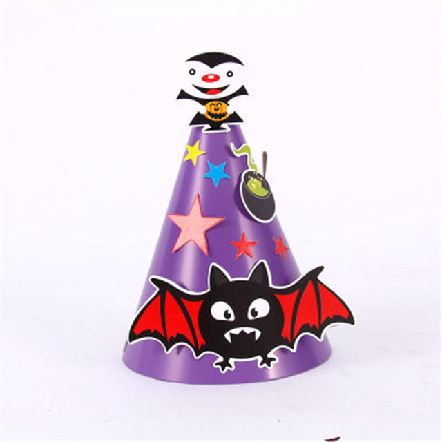 2 Pcs Halloween Witch Hat Fashion Spider Patterned Funny Party Hat for Halloween