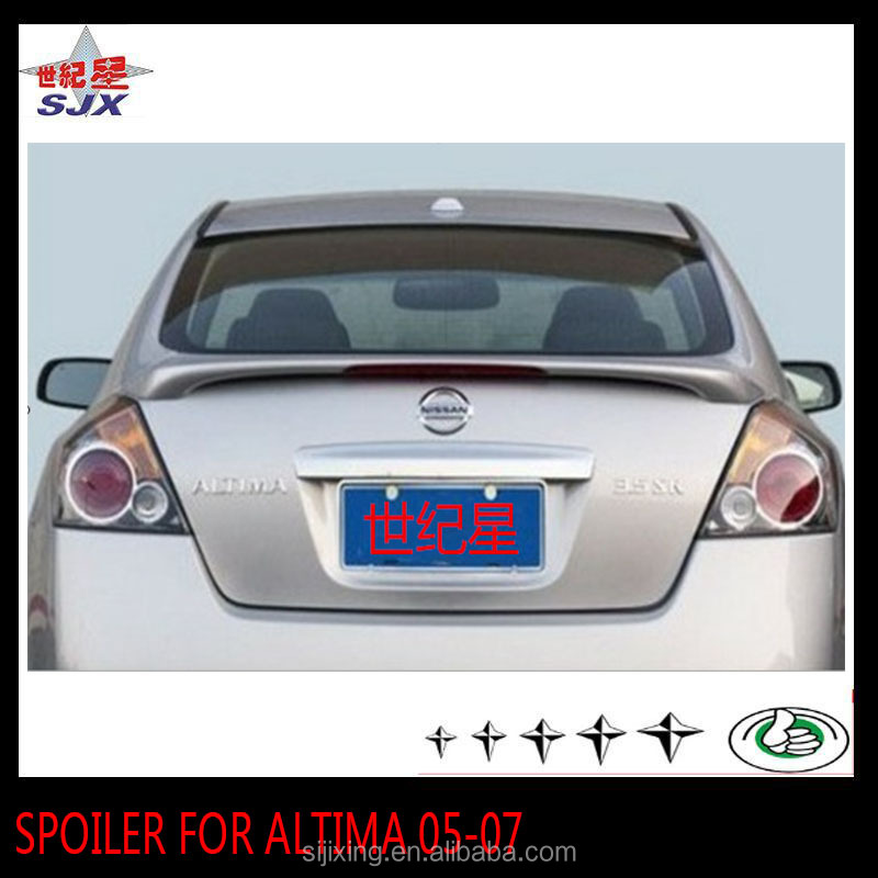 FITS NISSAN ALTIMA 4DR SEDAN 2013-2015 BOLT-ON REAR TRUNK SPOILER UNPAINTED