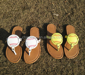 softball flip flops wholesale