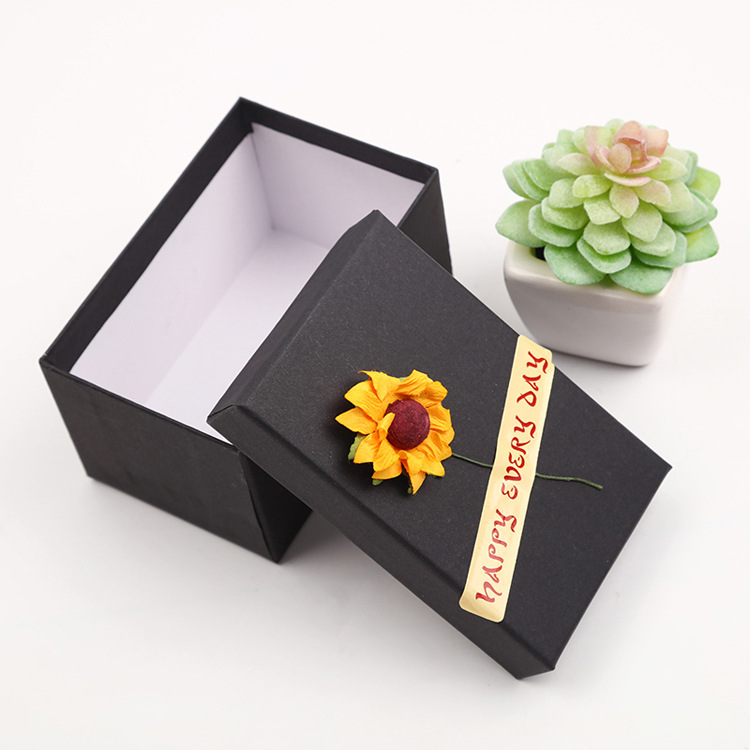 Wholesale scarf packaging box unique perfume square with LED light