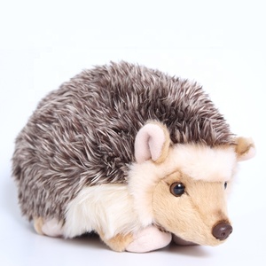 realistic hedgehog stuffed animal
