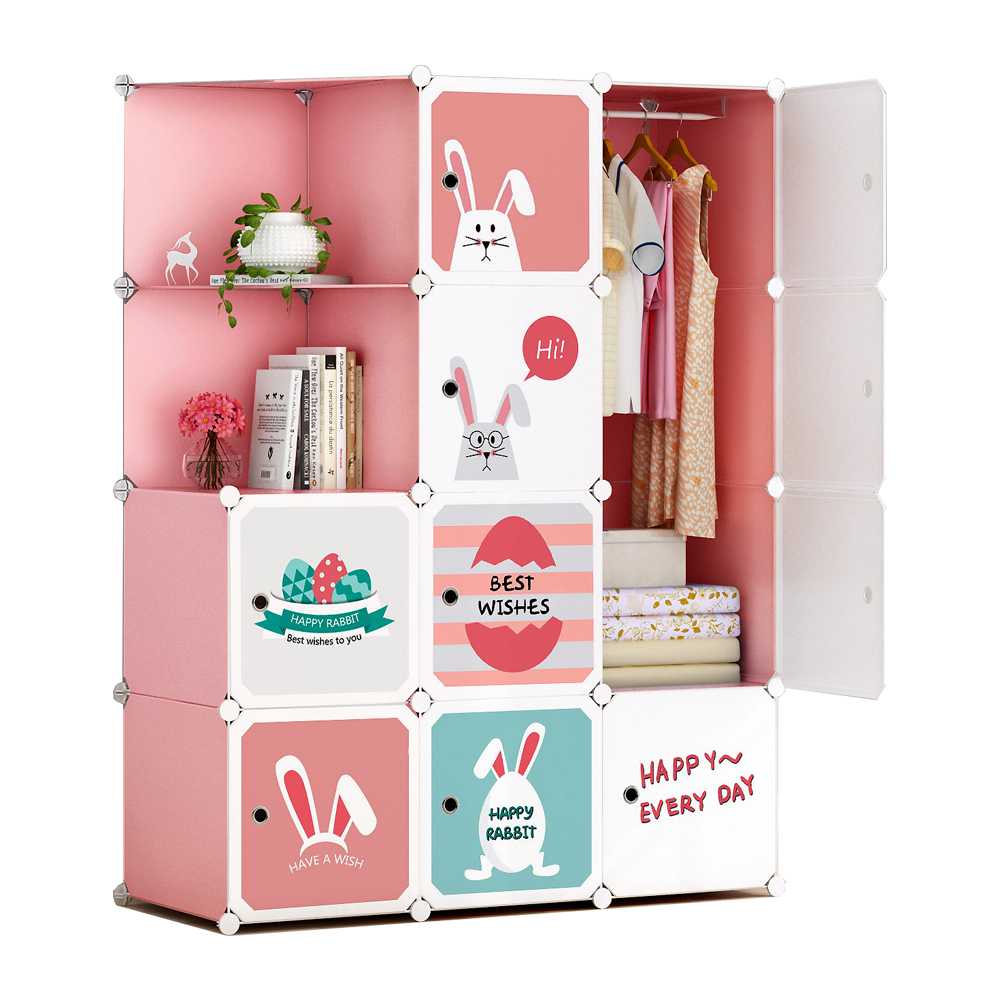 New Modular Cube Plastic Bedroom Kids Armoire Foldable Wardrobe Storage Cabinet Cupboard Buy Colorful Kids Wardrobe Kids Wardrobe Design Wardrobe For Kids Product On Alibaba Com