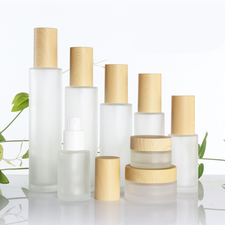 护肤化妆品瓶 100毫升 120毫升喷雾玻璃瓶化妆品容器和包装