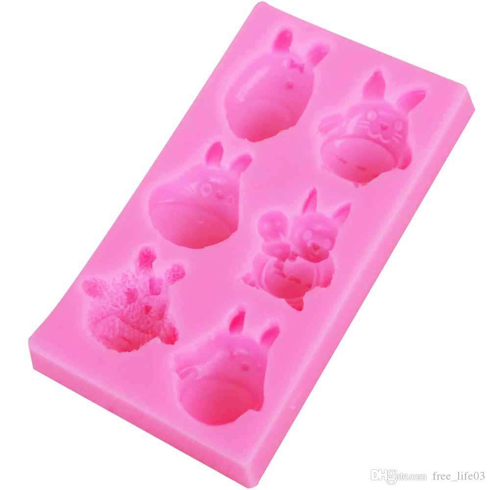 Totoro Silicone Fondant Molds Perfect for Cake Decorating