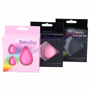 Wholesale many colors and shapes fashion beauty makeup sponge blender