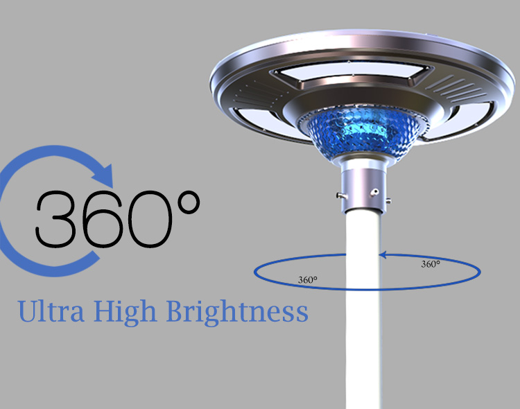 UFO solar street light 16 different colors adjustment outdoor solar power solar landscape garden led light remote control