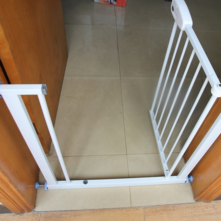 Puerta de seguridad para beb/és Protecci/ón para ni/ños Esgrima Guardia de puerta Malla plegable Puerta para mascotas Guardia de seguridad para mascotas Cerca port/átil para mascotas Escaleras