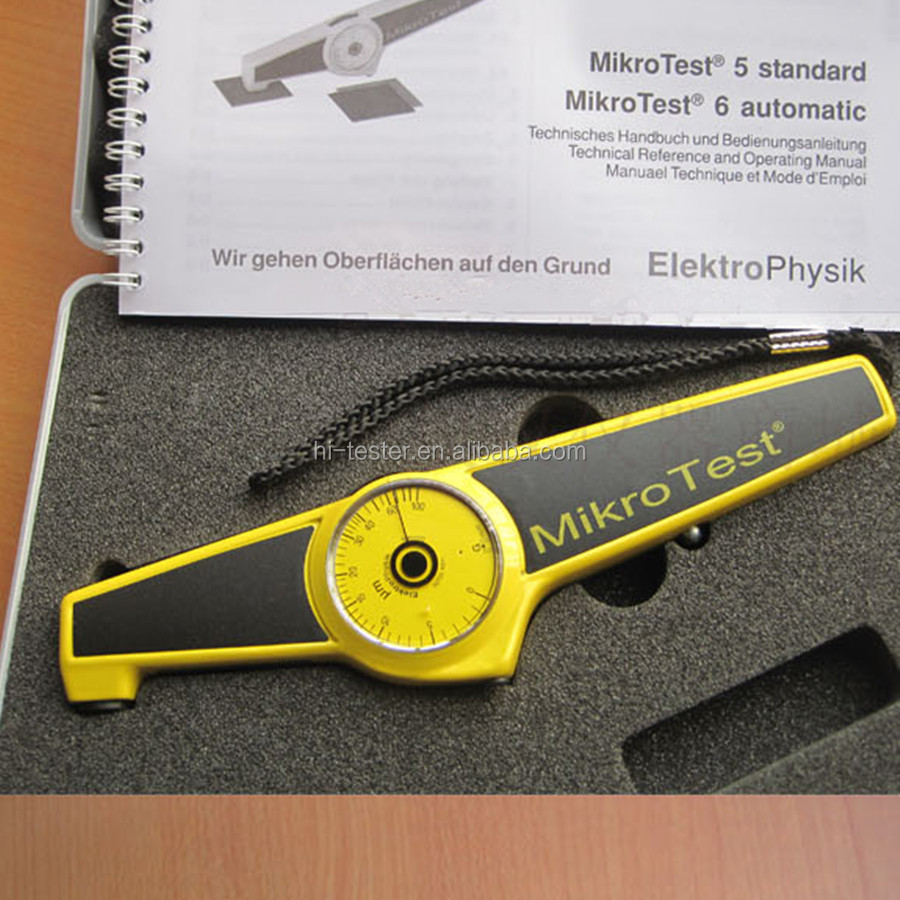 Non-Magnetic Coatings MIKROTEST G6/F6 Thickness Gauge for Accurate