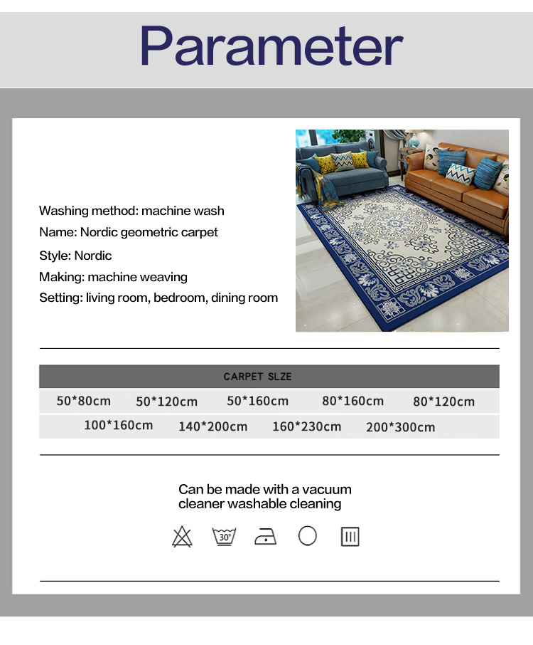 Wholesale Custom Printed Luxury Modern Durable Eco Friendly 3D Anti Slip Carpet Living Room Rugs