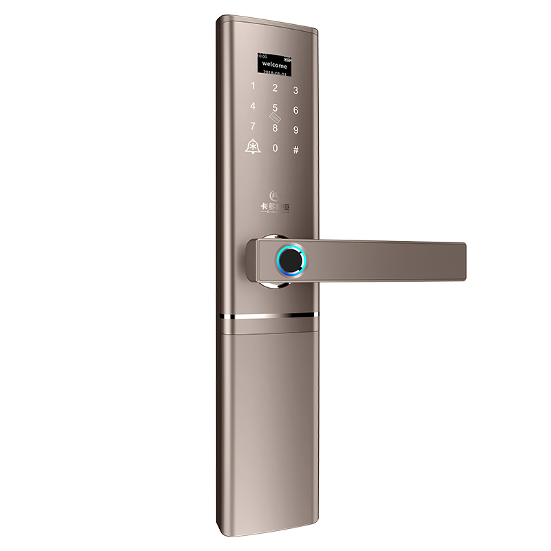 Password [ Sliding Door Lock ] Door Lock Sliding Zinc Alloy Password Electric Fingerprint Sliding Outdoor Digital Keypad Door Lock