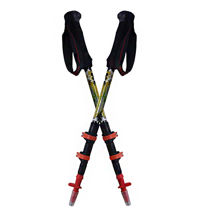 徒步旅行轻质铝合金杆和手杖 - buy camping hiking walking sticks