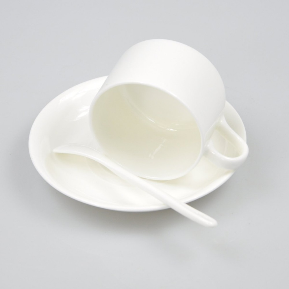 new products high quality custom 180ml Bone China coffee cups and saucers for gift