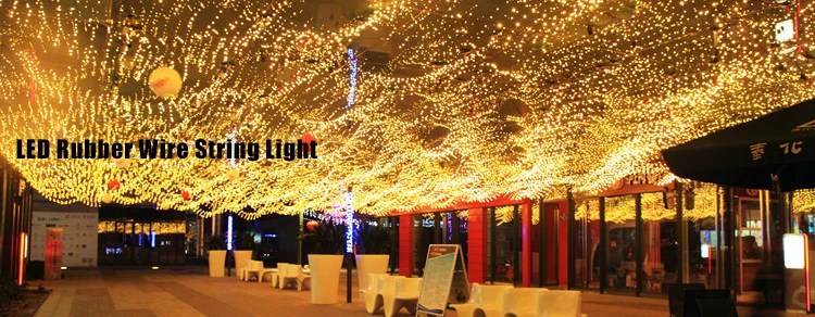 Most popular indoor and outdoor for Christmas church decoration Led street string lights