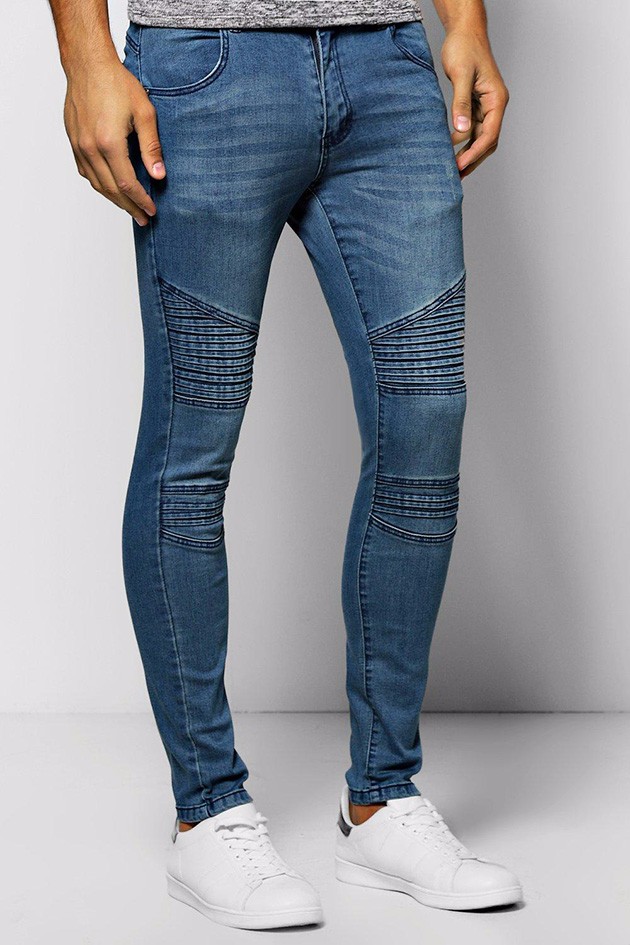 Wholesale Jeans Mens Robin Jeans Mid Blue Super Custom