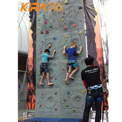 Commercial Used Rock Climbing Wall Artificial Kids Outdoor Climbing Wall