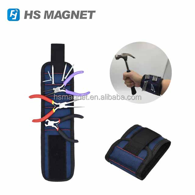 Главная гаджет портативный toolbox магнитный браслет инструмент держатель гвозди-шурупы Биты
