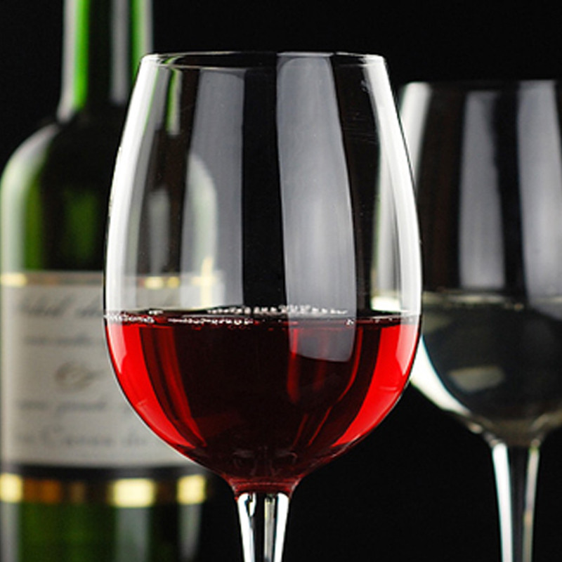 Haonai 750ml Round Red Wine Goblets Wine Glasses Red/white Wine Glasses Set on Glass Stem