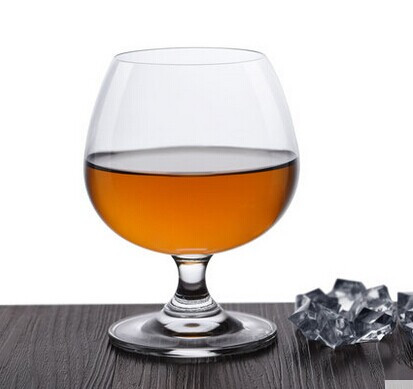 Haonai crystal drinking brandy Brandy / Snifter Glasses - 390ml (13.7oz) ,Dishwasher Safe