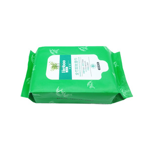 High Quality Bamboo Material Organic Facial Makeup Remover Wipes