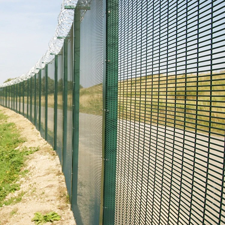 Anti-climbing fence clearvu 358 security fence