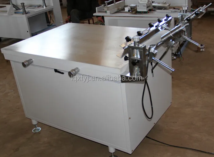 manual silk screen printing machine with high precision vacuum suction for sale